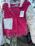Jacket-Combo vintage chenille and quilt