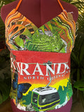 Vintage tea towel halter neck top- “Kuranda” Size 16A/B