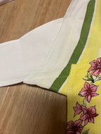Vintage tablecloth halter neck top “Queensland” Size 12C/D