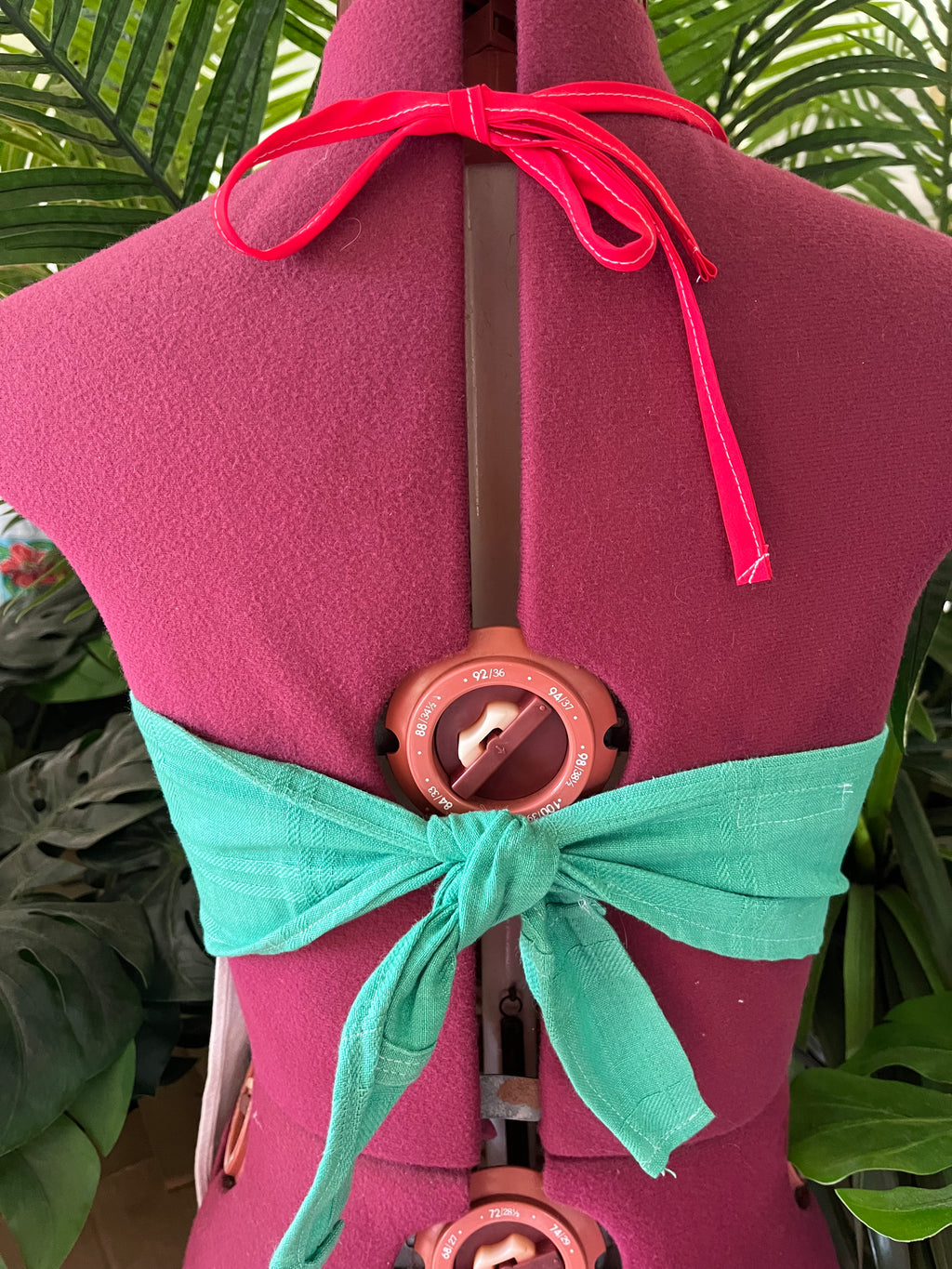 Tea towel halter neck top “Lord Howe Island” Size 14D
